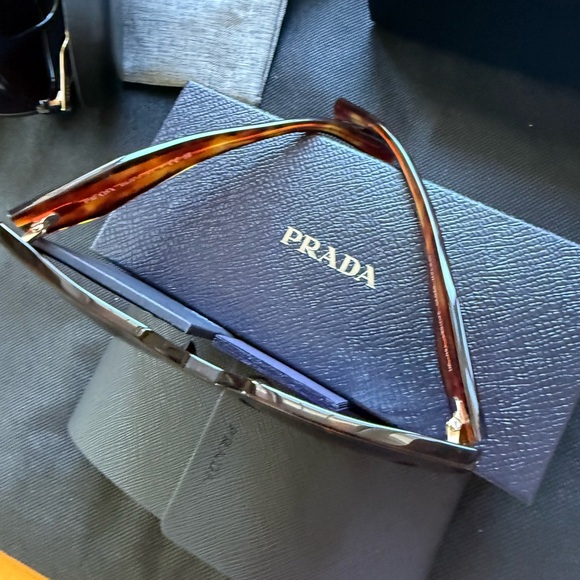 Prada Women's Gradient Brown Sunglasses - Picture 2 of 6